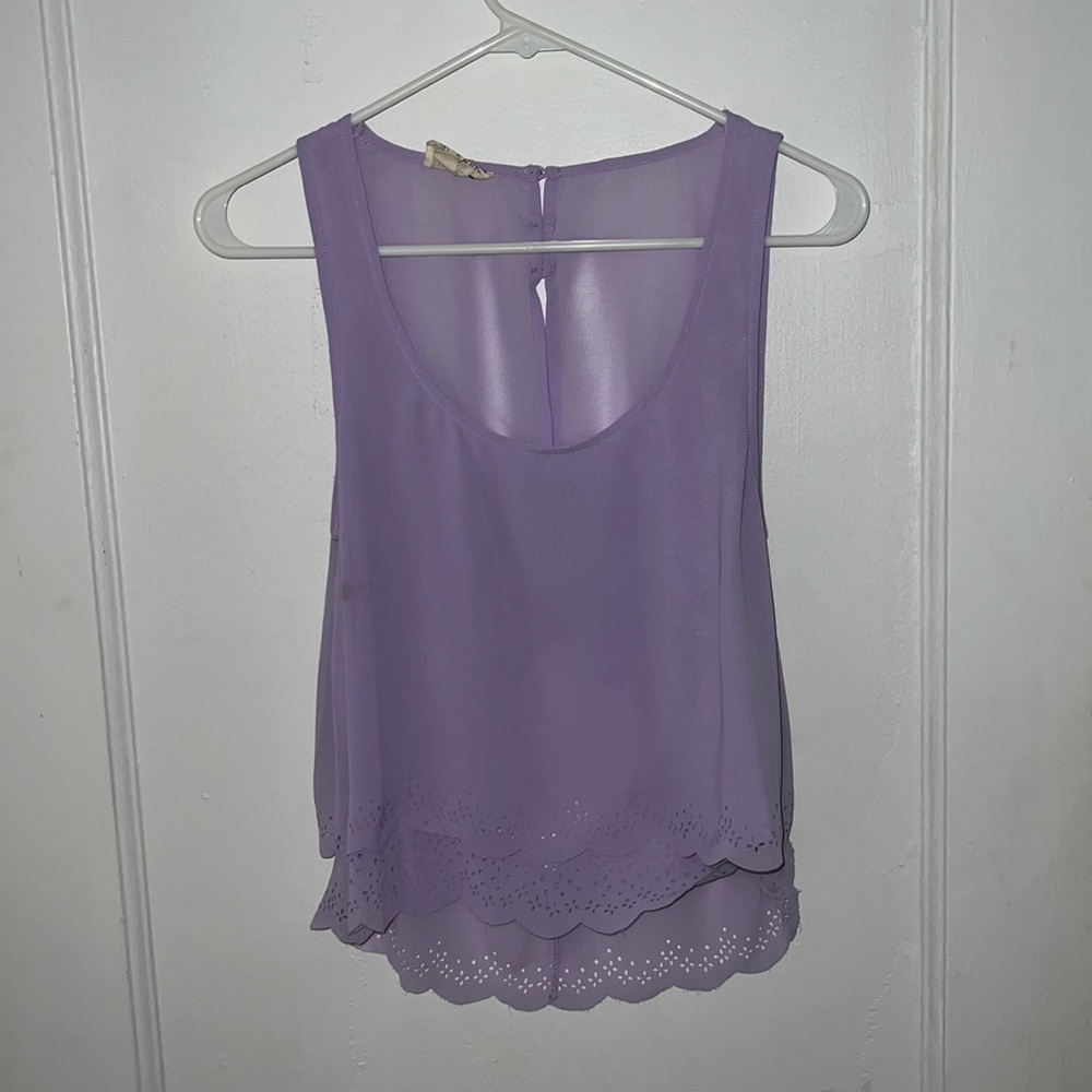 Purple blouse